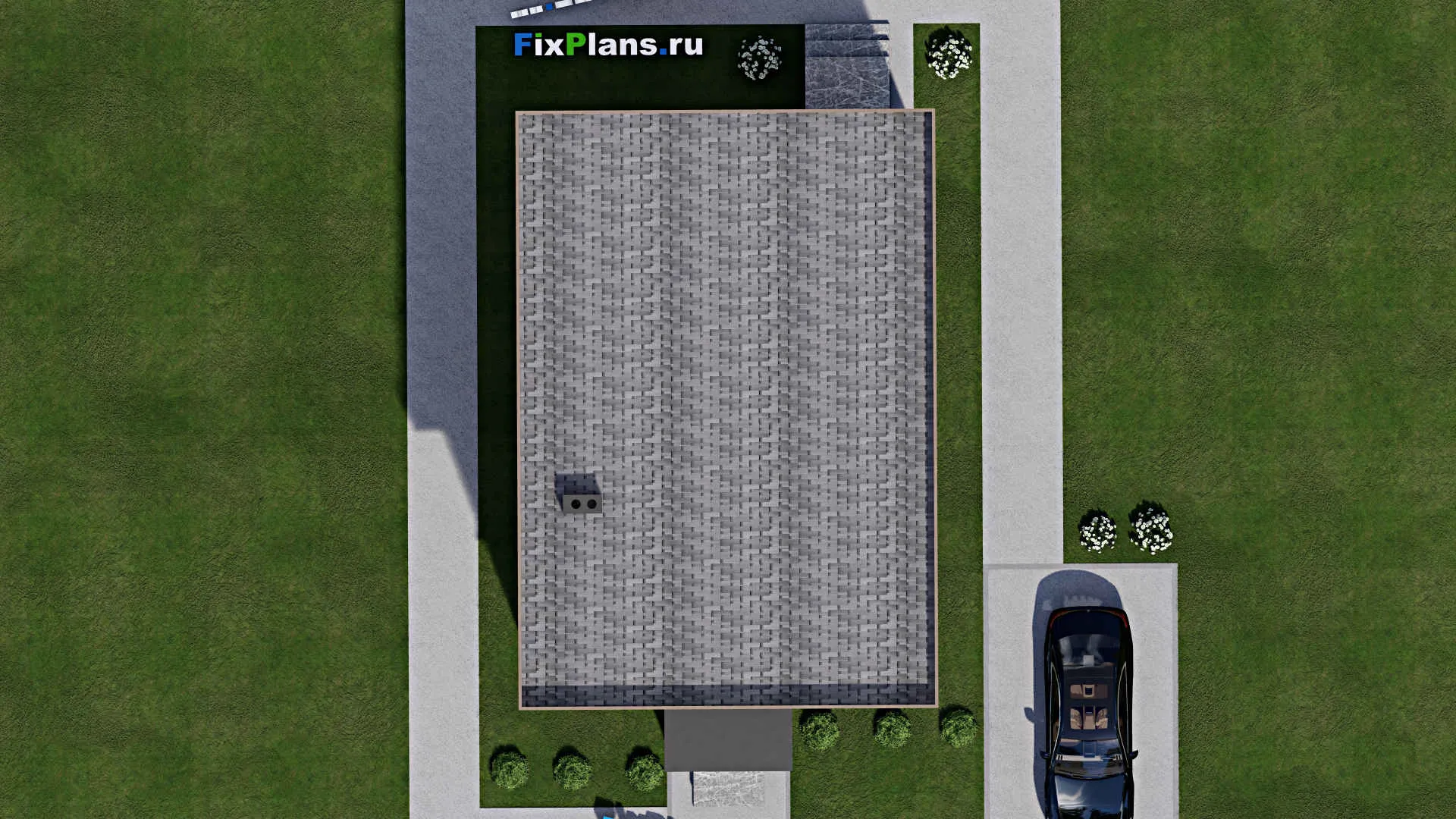 F-6137 - Проект двухэтажного дома 9 на 12, площадью 150 м² с 4 спальнями